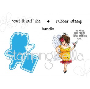 EDNA needs a MARTINI "CUT IT OUT" DIE + RUBBER STAMP BUNDLE (save 15%)
